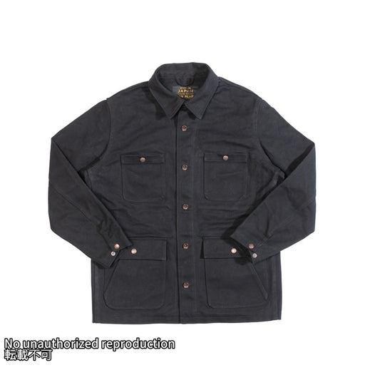 パラフィンダックチョアジャケット/ブラック