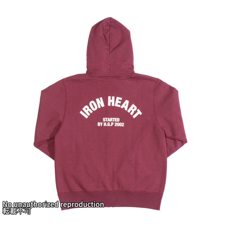 ヘビースウェットパーカー/バーガンディ