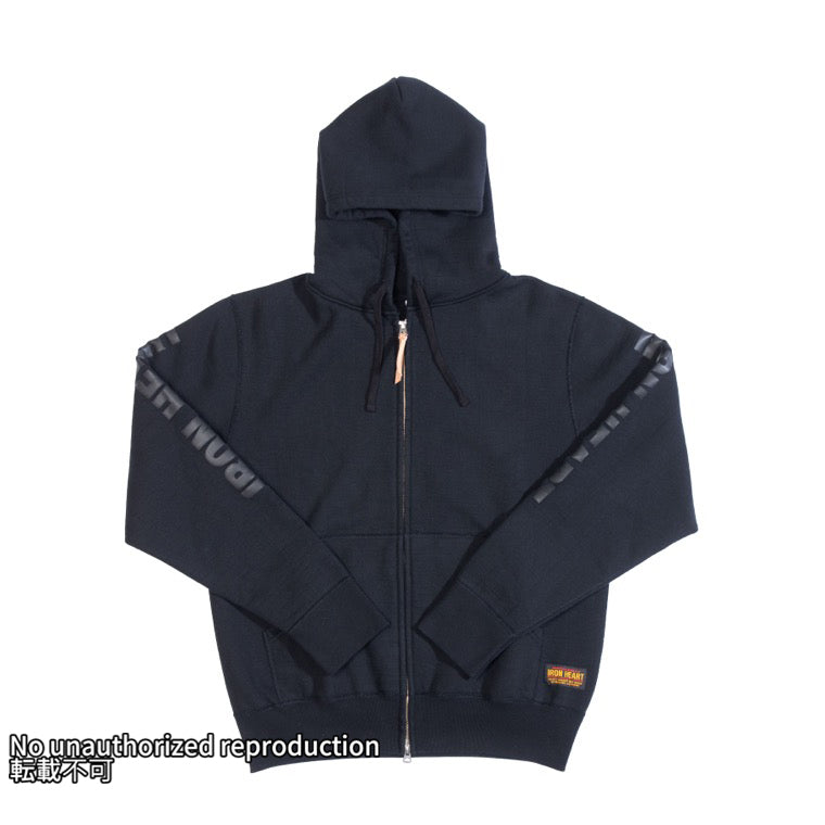 IRONHEART ⭐︎スエットジャケット⭐︎ブラック⭐︎サイズL ヘビースウェットジップアップパーカー／ブラック – IRON HEART