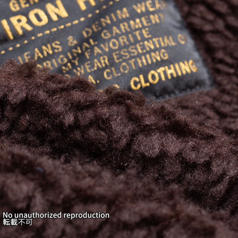 アクリルボア裏地セカンドタイプジャケット/インディゴ