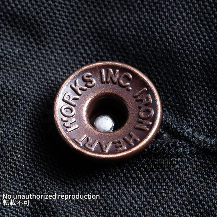 オーガニックコットンダックチョアジャケット/ブラック