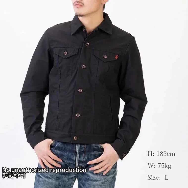 T/Cダックトラッカージャケット/ブラック