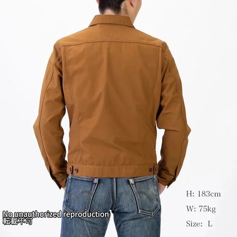 T/Cダックトラッカージャケット/ブラウン