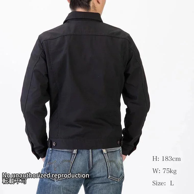 T/Cダックトラッカージャケット/ブラック