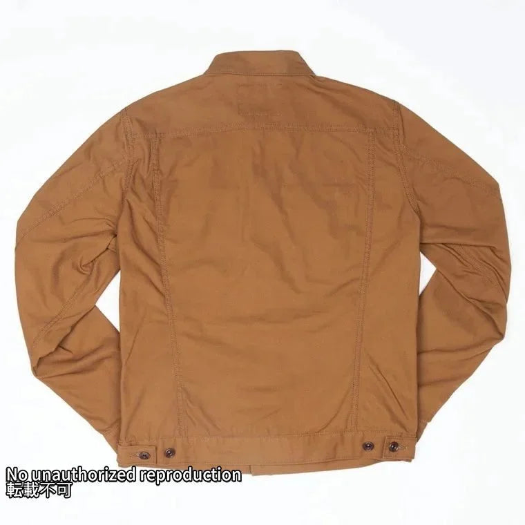 T/Cダックトラッカージャケット/ブラウン