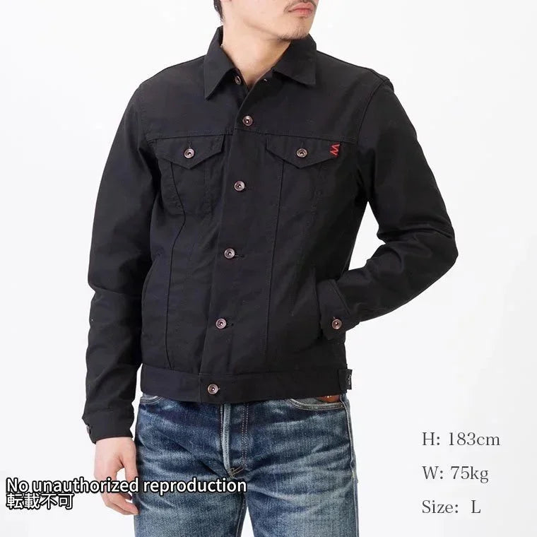 T/Cダックトラッカージャケット/ブラック