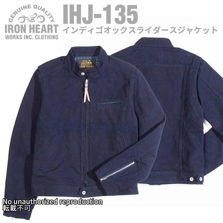 【 IHJ-135 】インディゴオックスライダースジャケット