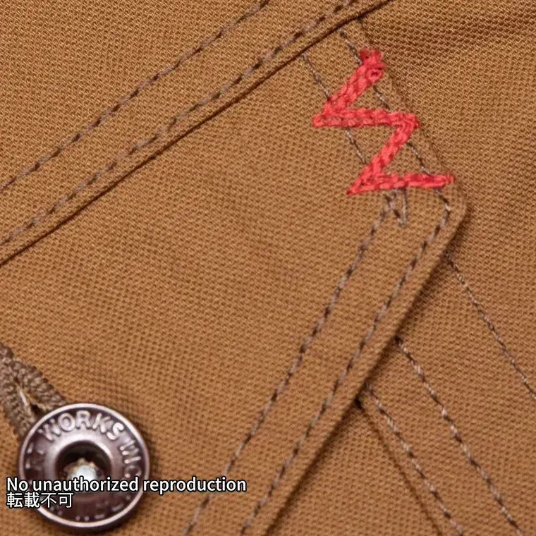 T/Cダックトラッカージャケット/ブラウン