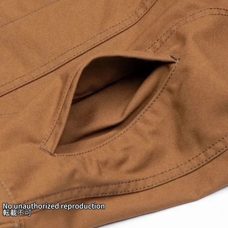 T/Cダックトラッカージャケット/ブラウン
