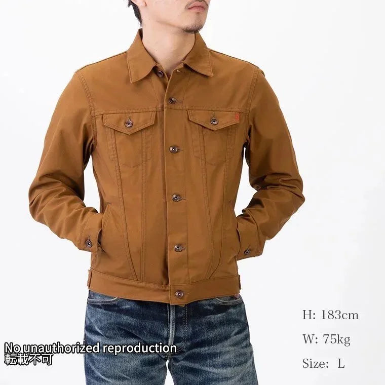 T/Cダックトラッカージャケット/ブラウン