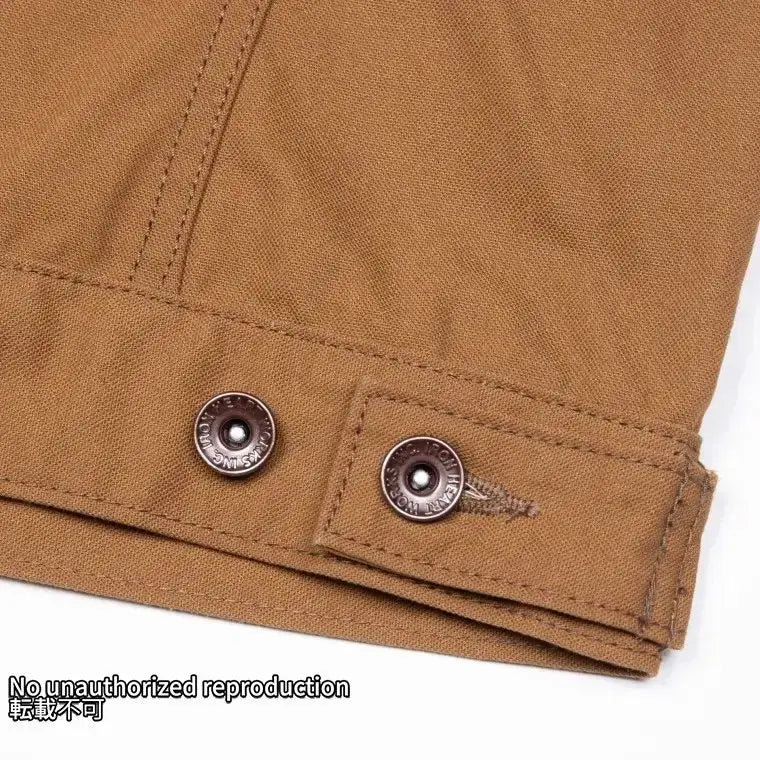 T/Cダックトラッカージャケット/ブラウン