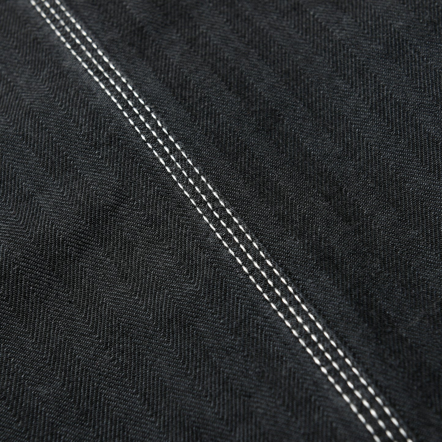 【IHJ-158】ヘリンボーンカラーレスチョアジャケット/ブラック