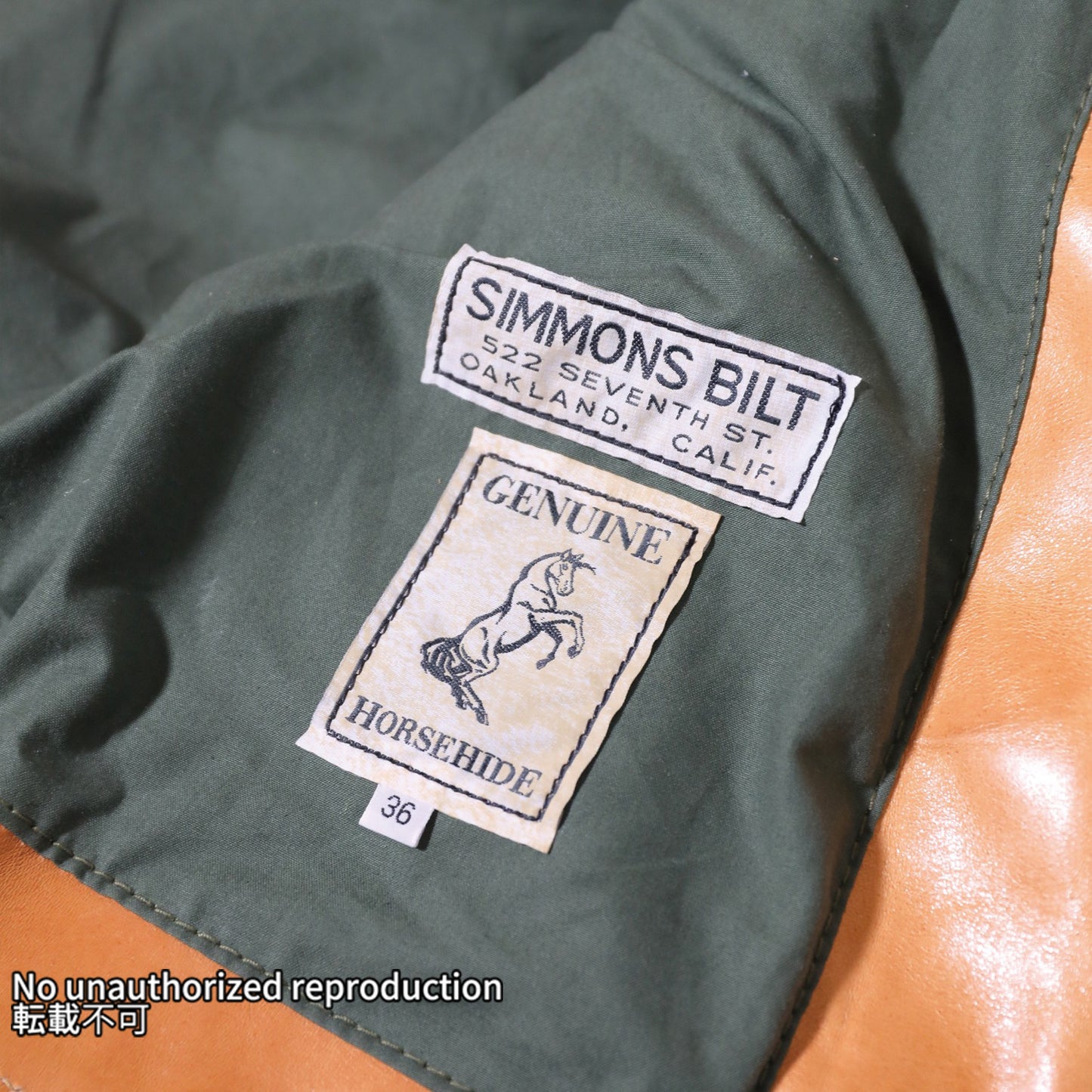 マスタングホースハイド シングルライダース