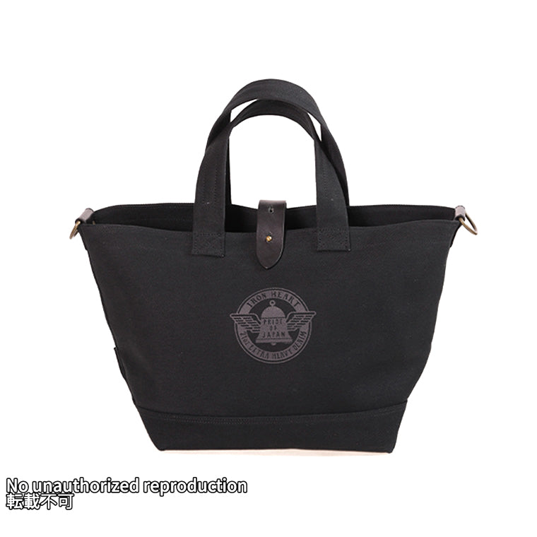 21oz黒鎧デニムトートバッグ – IRON HEART