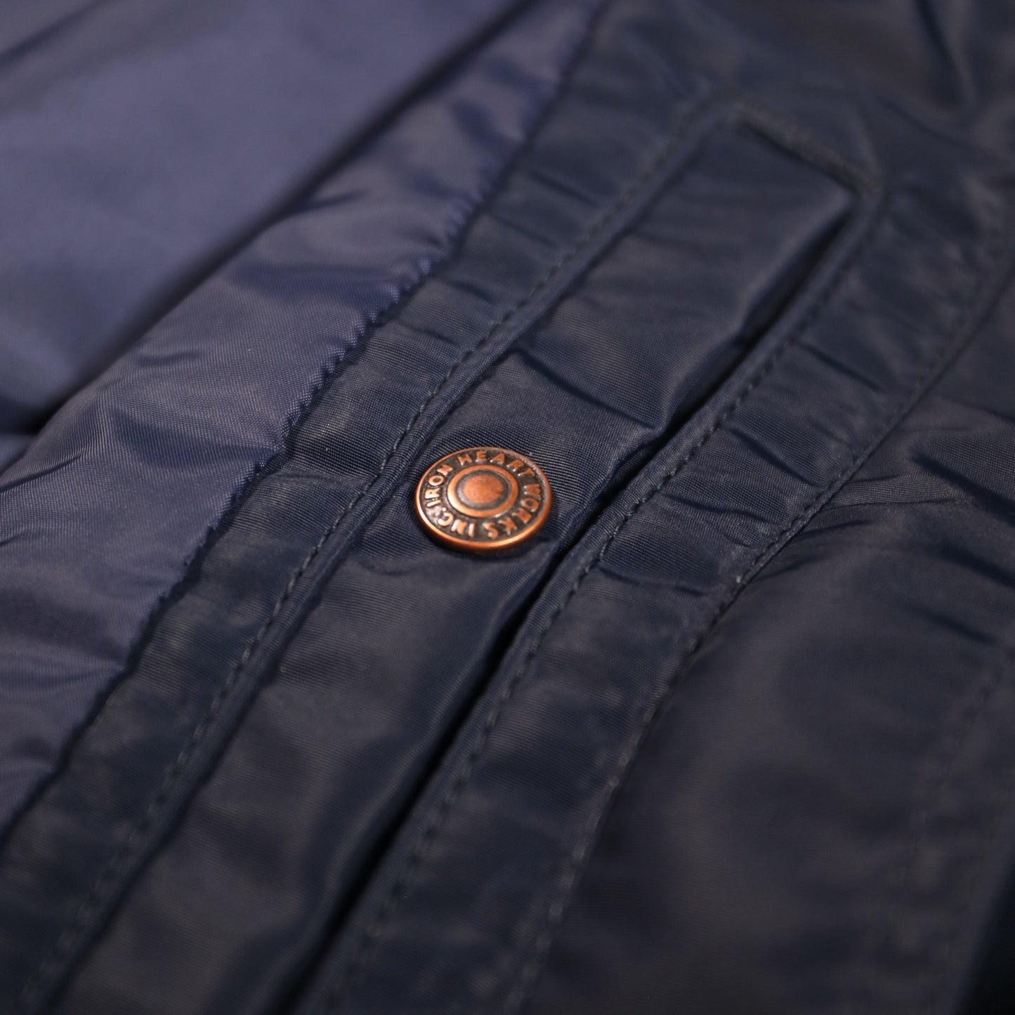 【IHM-50】L-2Bタイプナイロンジャケット/ネイビー