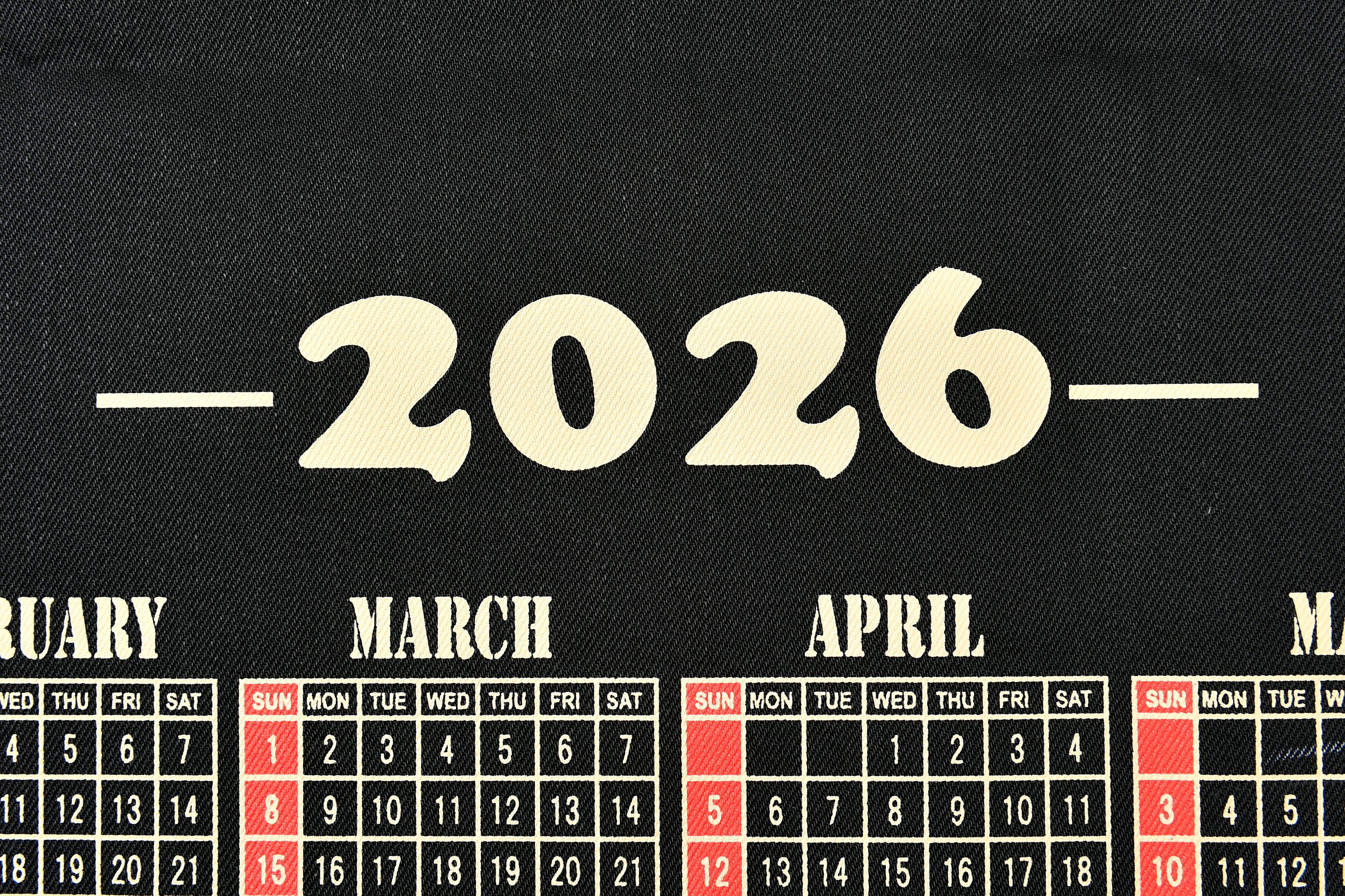 2026デニムカレンダー – IRON HEART