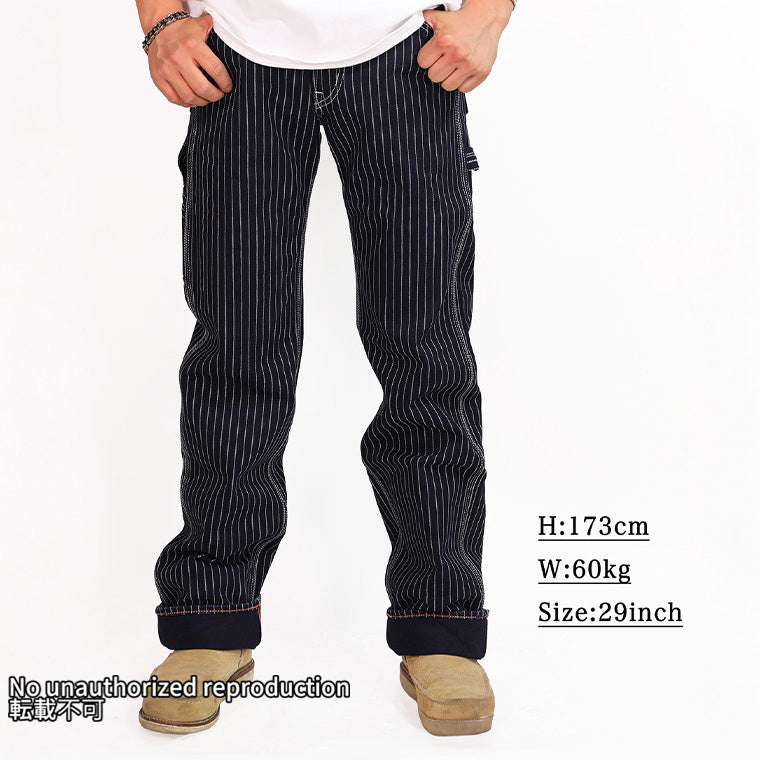 12ozウォバッシュ エンジニアペインターパンツ／インディゴ