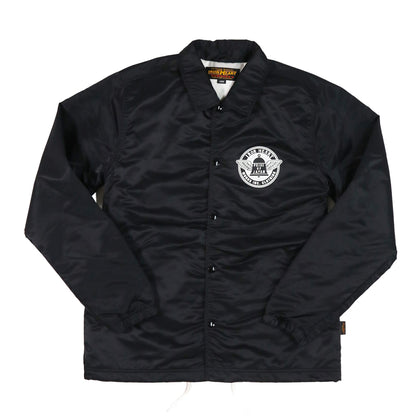 【IHJ-160】ナイロンコーチジャケット／ブラック