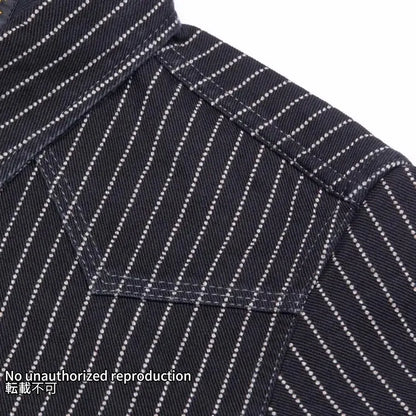 12oz ウォバッシュ ウエスタンシャツ／ブラック