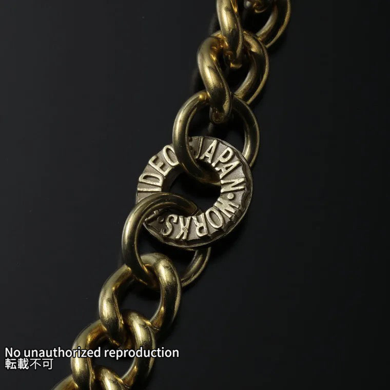 フックタイプ 真鍮ウォレットチェーン