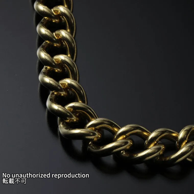 フックタイプ 真鍮ウォレットチェーン