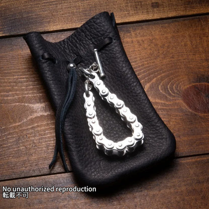 バイクチェーンタイプ シルバーブレスレット