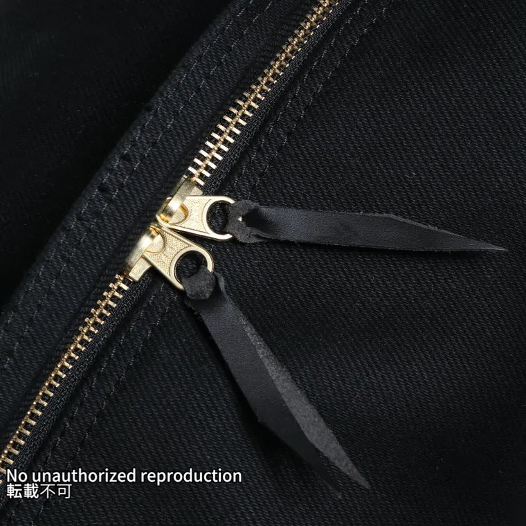 21oz黒鎧デニムダッフルバッグ – IRON HEART