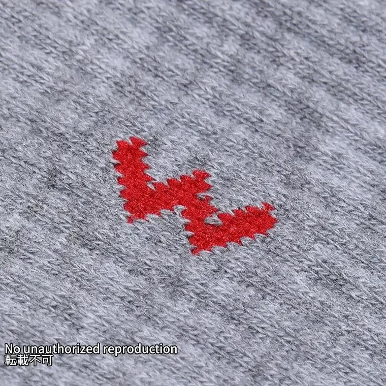 エンジニアブーツタイプソックス／グレー