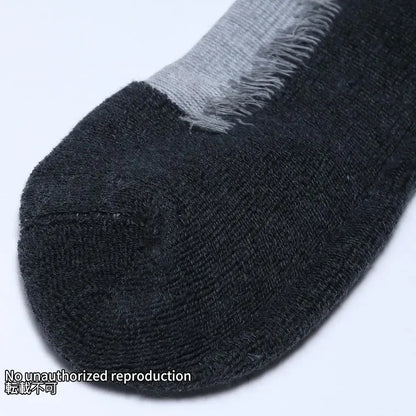 ワークブーツタイプソックス／グレー