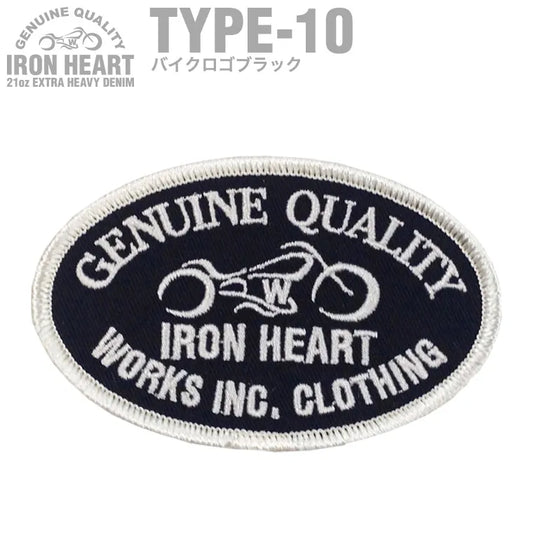 【ワッペン】「BIKE LOGO BLACK」