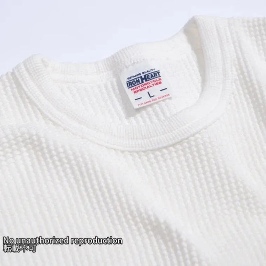 ヘビーサーマル クルーネックロングTシャツ／ホワイト