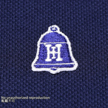 ヘビー鹿の子ポロシャツ/ネイビー