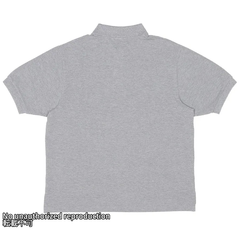 ヘビー鹿の子ポロシャツ/グレー – IRON HEART