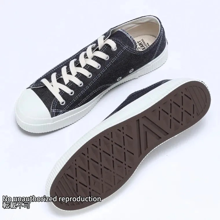 IRON HEART ローカットスニーカー／21ozセルビッチ