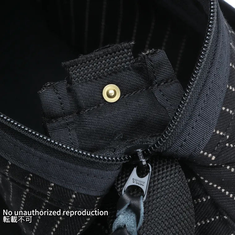 12ozウォバッシュ ミニショルダーバッグ／ブラック