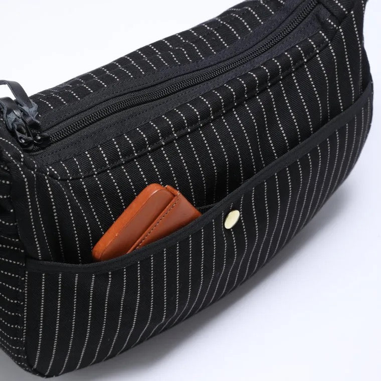 12ozウォバッシュ ミニショルダーバッグ／ブラック