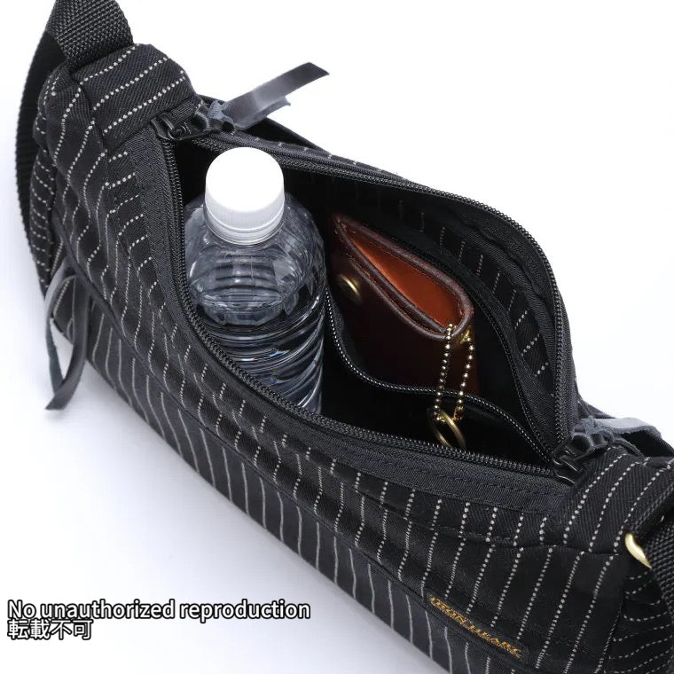 12ozウォバッシュ ミニショルダーバッグ／ブラック