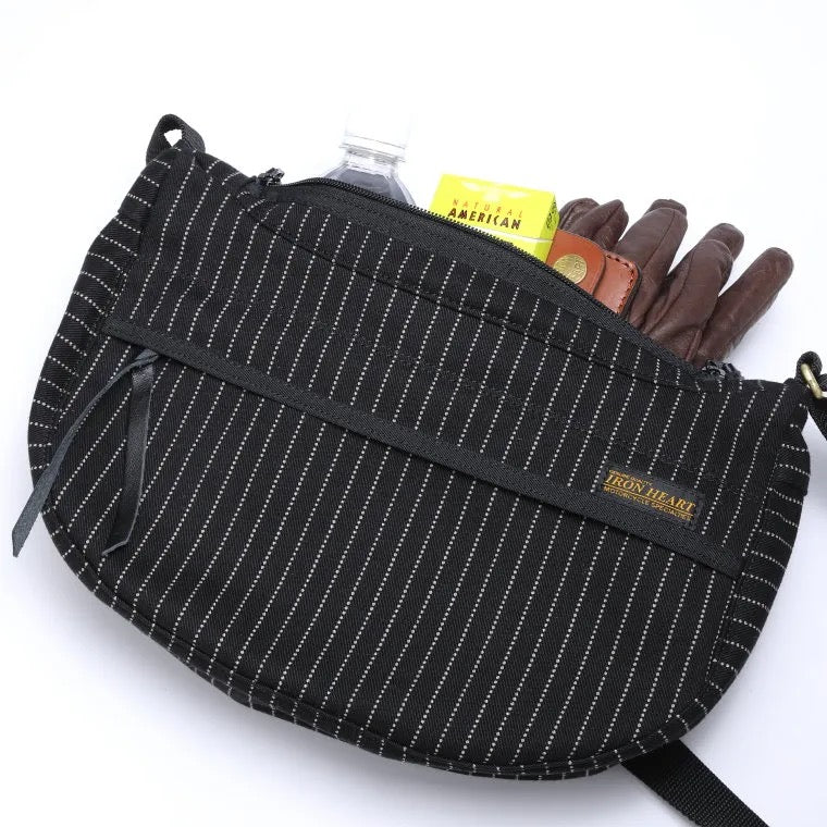12ozウォバッシュ ミニショルダーバッグ／ブラック