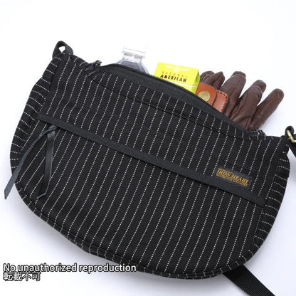 12ozウォバッシュ ミニショルダーバッグ／ブラック