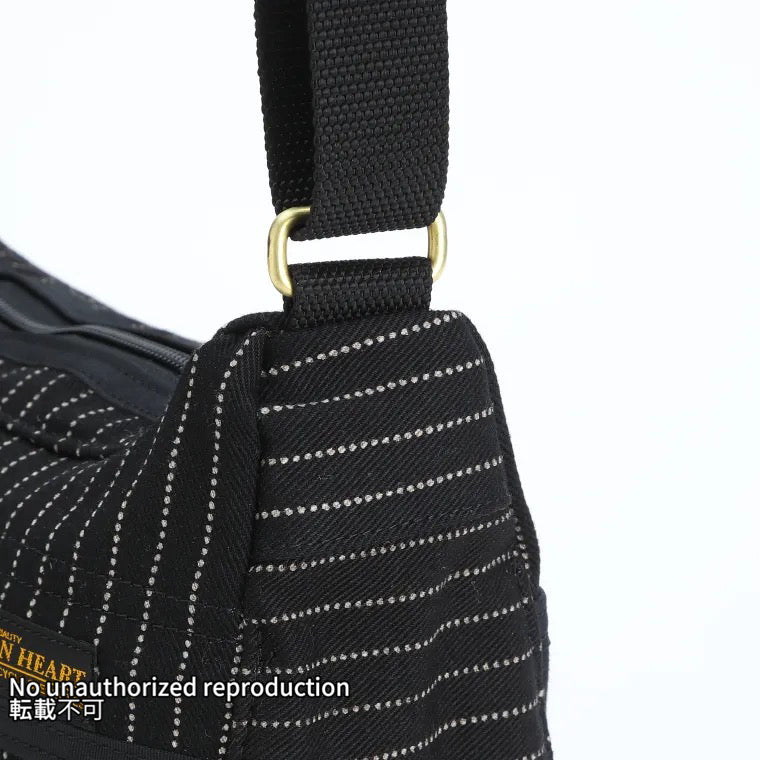 12ozウォバッシュ ミニショルダーバッグ／ブラック