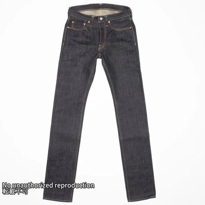 25ozセルビッチデニム スーパースリムストレート/インディゴ – IRON HEART 25ozセルビッチデニム スーパースリムストレート/インディゴ – IRON HEART