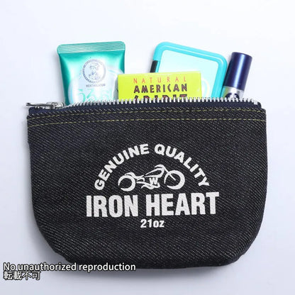 21ozセルビッチデニムポーチ／インディゴ