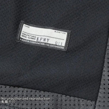 IRON HEART x KADOYA HEAD FACTORY パンチングレザージャケット