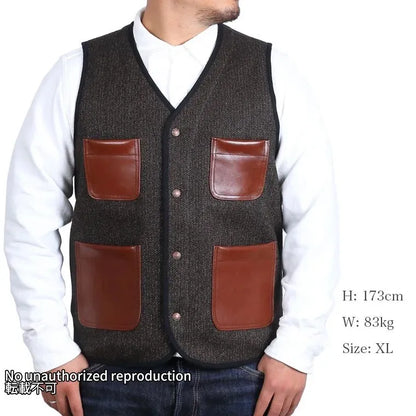 ビーチクロスベスト/ブラウン – IRON HEART ビーチクロスベスト/ブラウン – IRON HEART