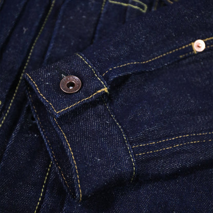 【IHJ-163】14ozリネンデニム2ndタイプジャケット／インディゴ