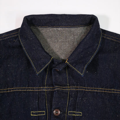 【IHJ-163】14ozリネンデニム2ndタイプジャケット／インディゴ