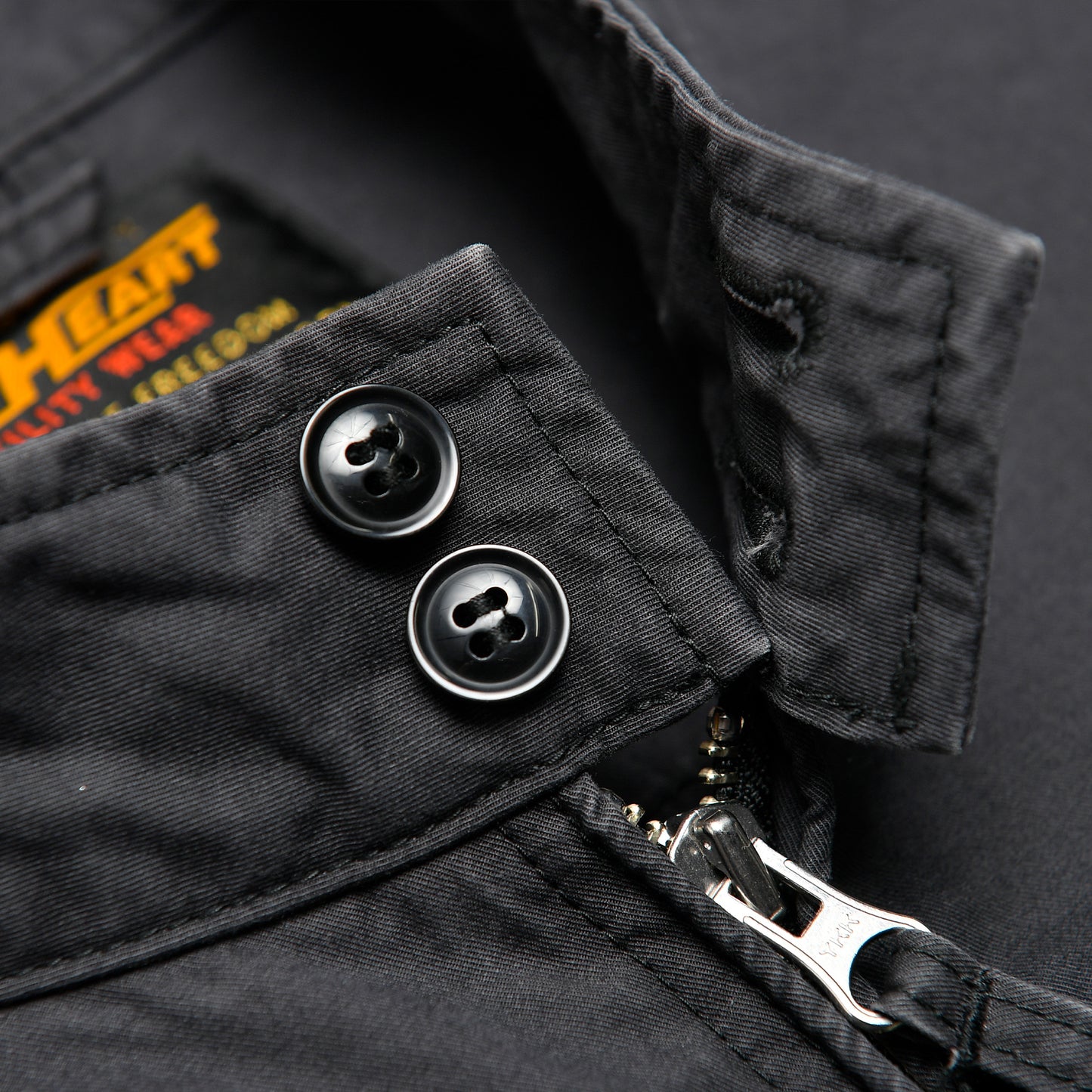 【IHJ-165】高密度サージ ドリズラージャケット／ブラック