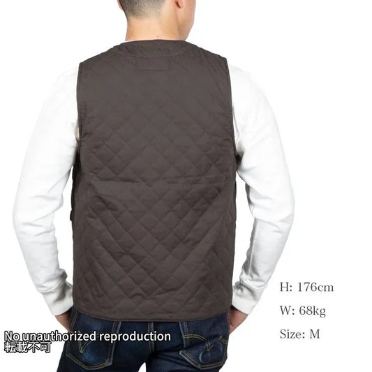 IRON HEART ダウンベスト ブラウン MEDIUM IRON HEART ダウンベスト ブラウン MEDIUM