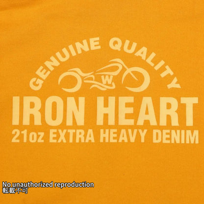 リフレクタープリントウルトラヘビーパーカー／マスタード