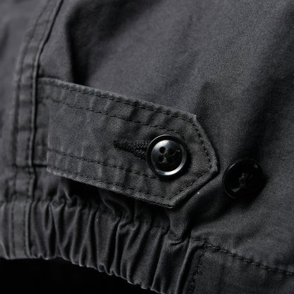 【IHJ-165】高密度サージ ドリズラージャケット／ブラック